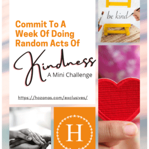 Commit to a Week of Doing Random Acts of Kindness – Flipbook + eBook