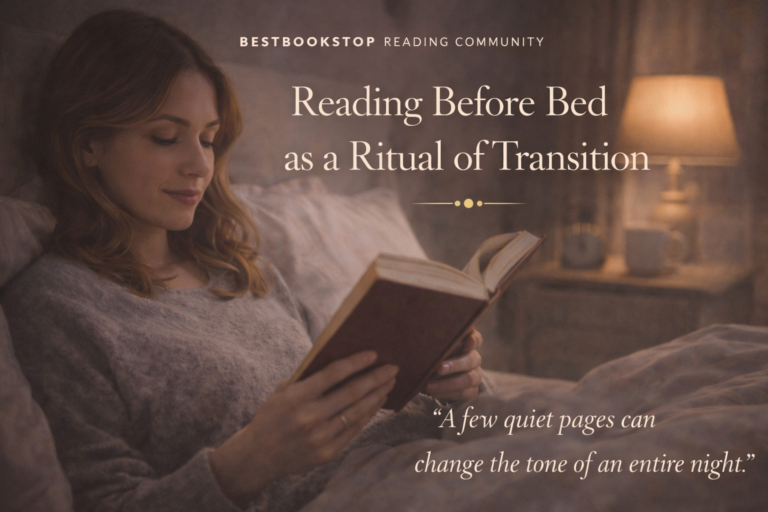 Reading Before Bed as a Ritual of Transition