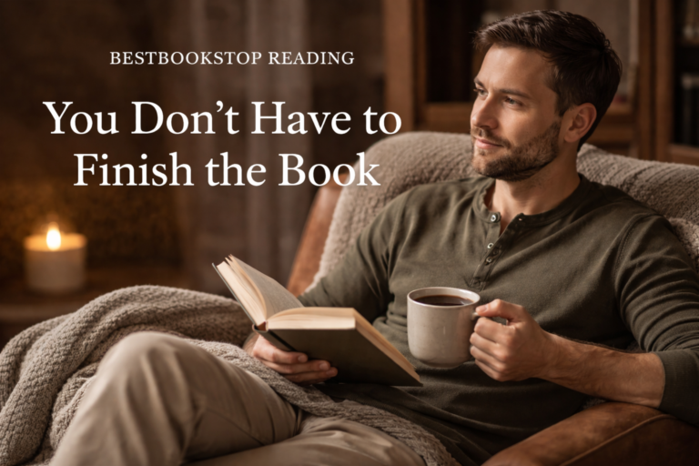 You Don’t Have to Finish the Book